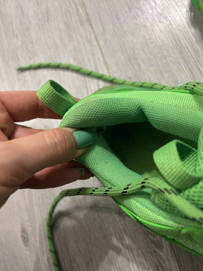Balenciaga triple S žali sportbačiai - nuotraukos Nr. 10