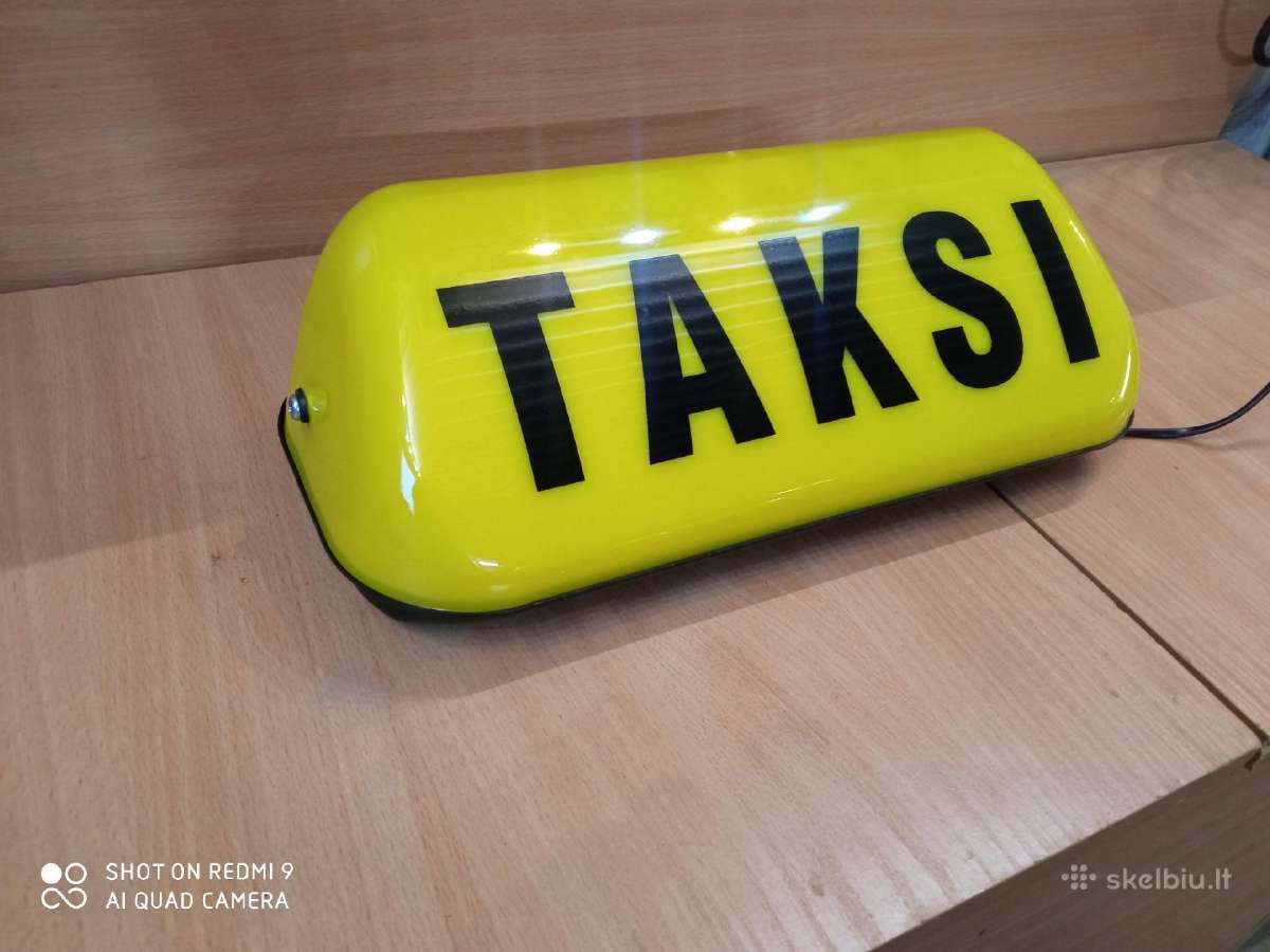 Taksi įranga. Taksometras , plafonas . - nuotraukos Nr. 4