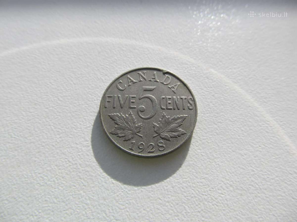 5 cents , Kanada , 1928