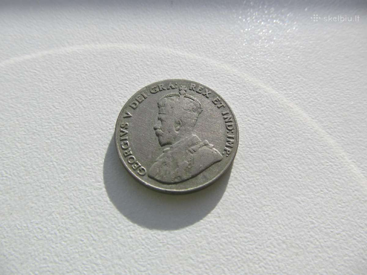 5 cents , Kanada , 1928 - nuotraukos Nr. 2
