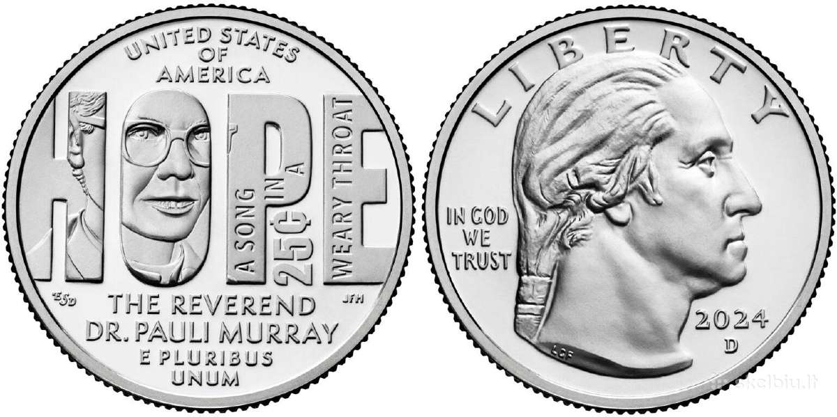JAV 25 Centai, 2024 Dr. Pauli Murray Uc406
