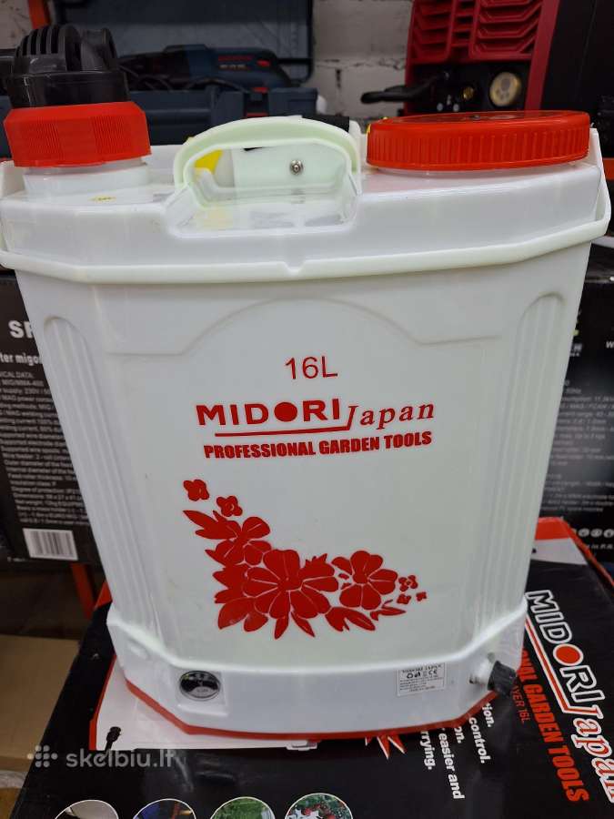 Akumuliatorinis sodo purkstuvas 16l japan - nuotraukos Nr. 8