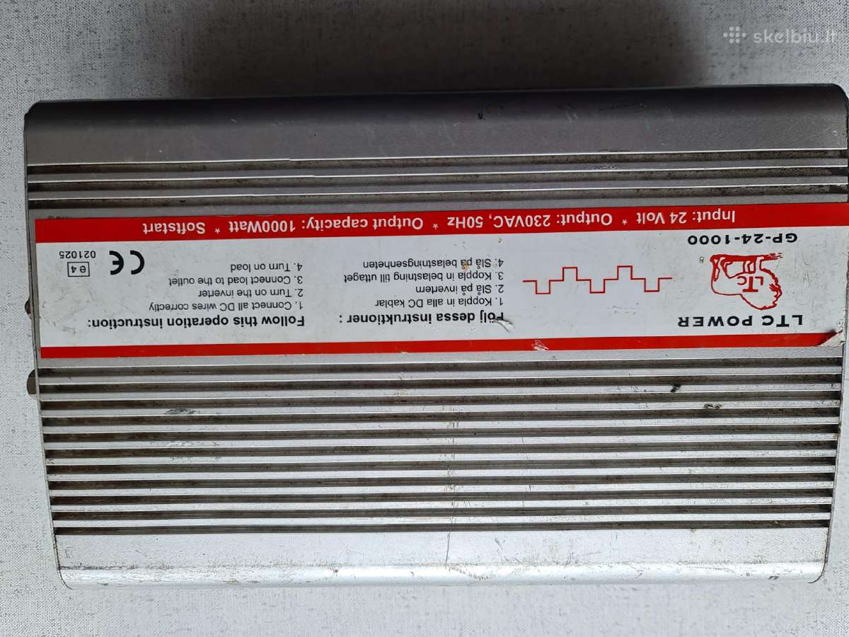 Konverteris 24v 1000w
