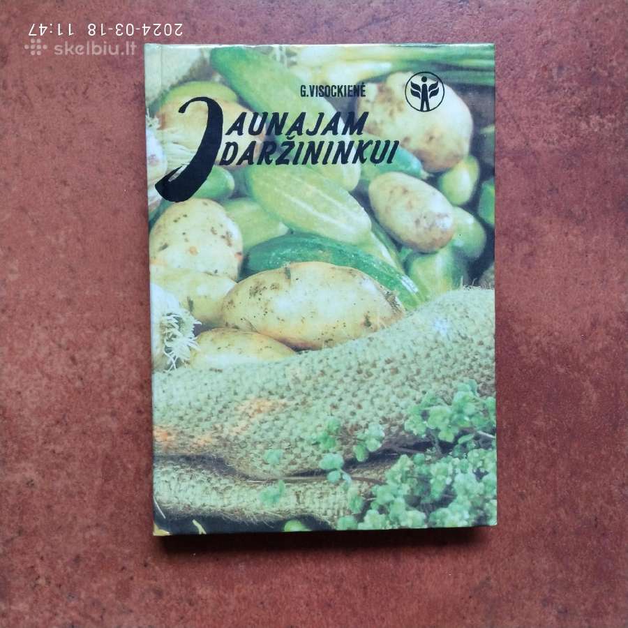 G. Visockaite "Jaunajam daržininkui" 1989 metai