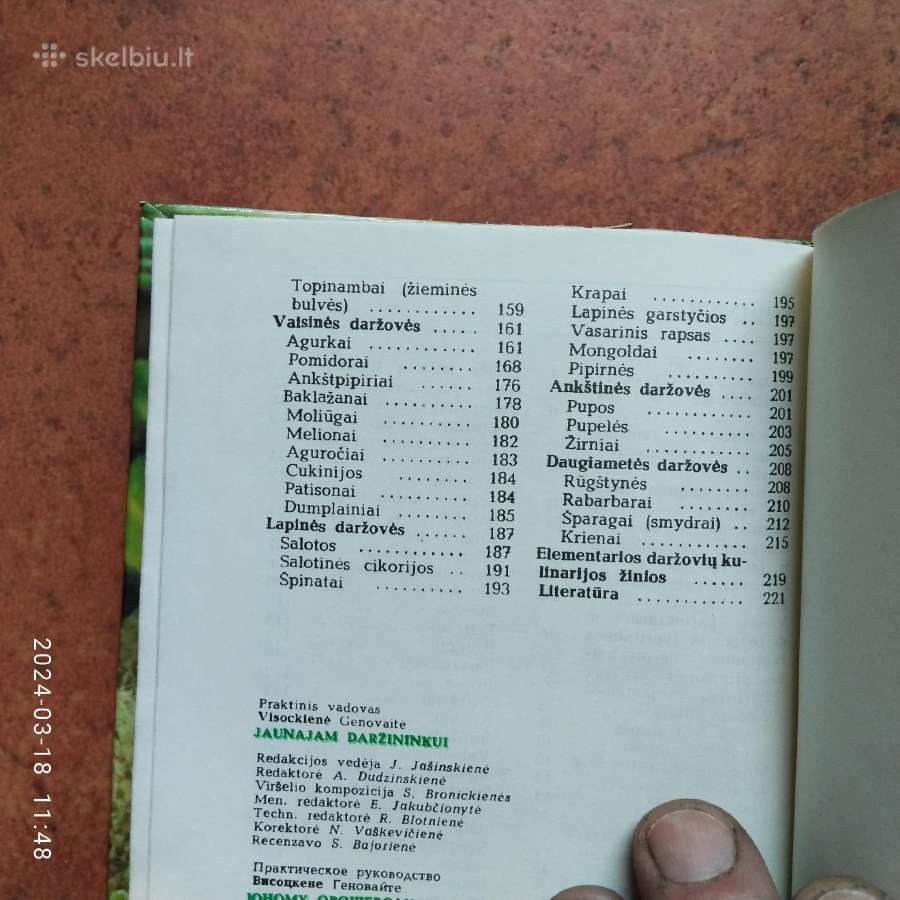 G. Visockaite "Jaunajam daržininkui" 1989 metai - nuotraukos Nr. 10