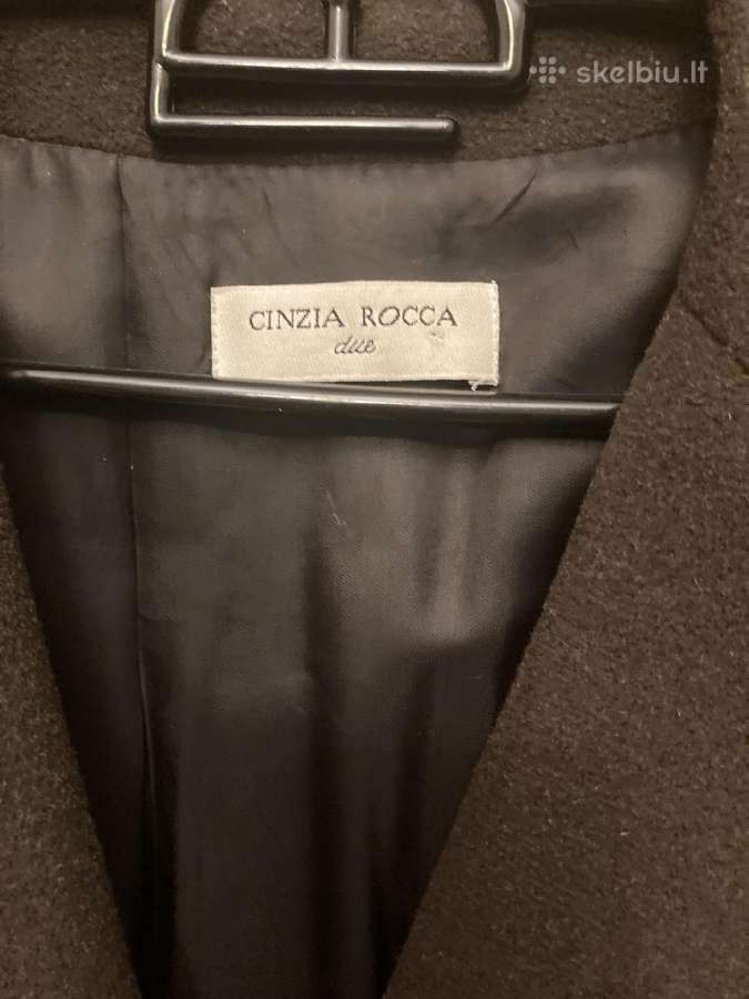 Moteriškas vilnonis demisezoninis paltas - nuotraukos Nr. 4