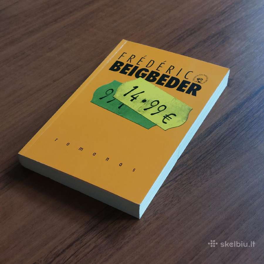 Frederic Beigbeder " 14 ,99 " / su autografu / - nuotraukos Nr. 2