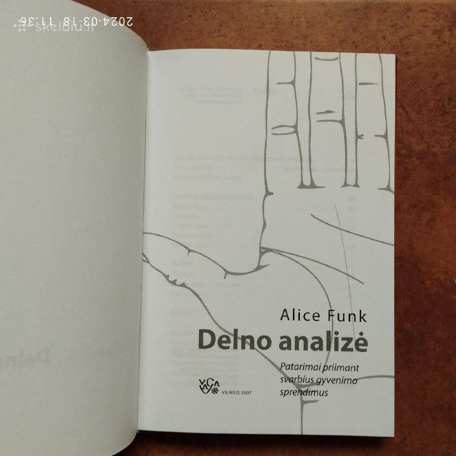 Alice Funk "Delno analizė" 2017 metai - nuotraukos Nr. 2
