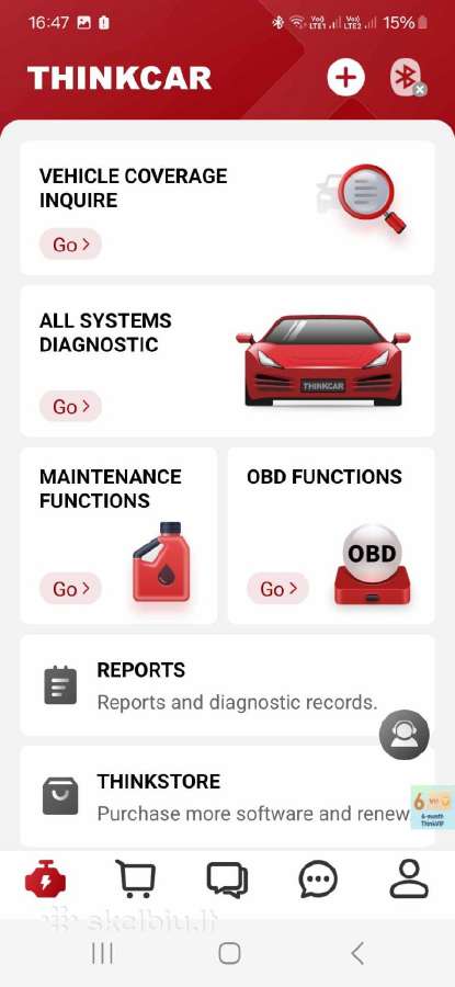 Thinkdiag Pro universali diagnostine iranga - nuotraukos Nr. 8