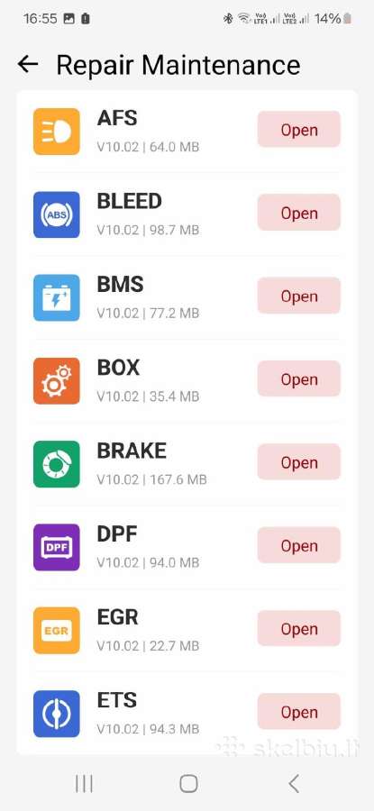 Thinkdiag Pro universali diagnostika - nuotraukos Nr. 11