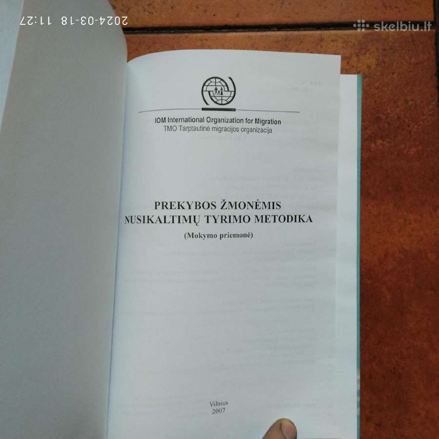 Prekybos žmonėmis nusikaltimų tyrimo metodika - nuotraukos Nr. 2