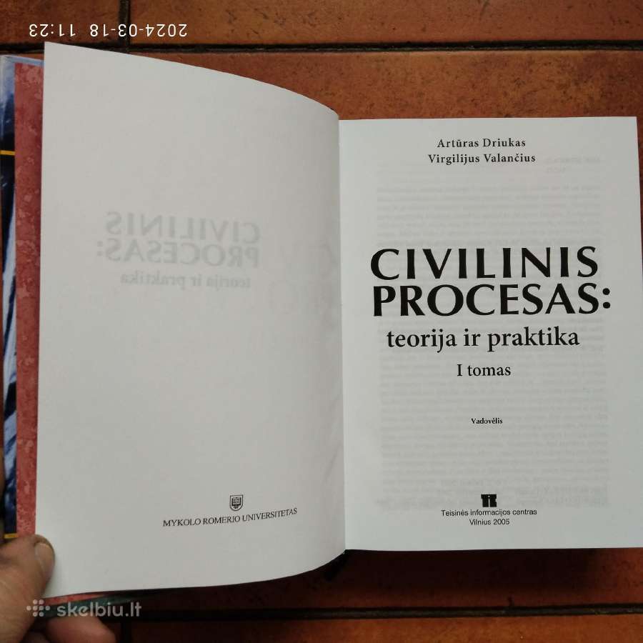 A. Driukas V. Valančius "Civilinis procesas" 2006m - nuotraukos Nr. 3