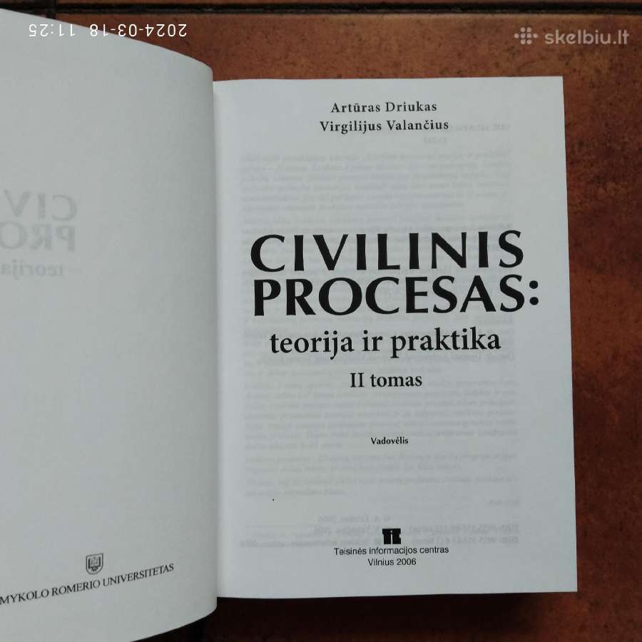 A. Driukas V. Valančius "Civilinis procesas" 2006m - nuotraukos Nr. 10