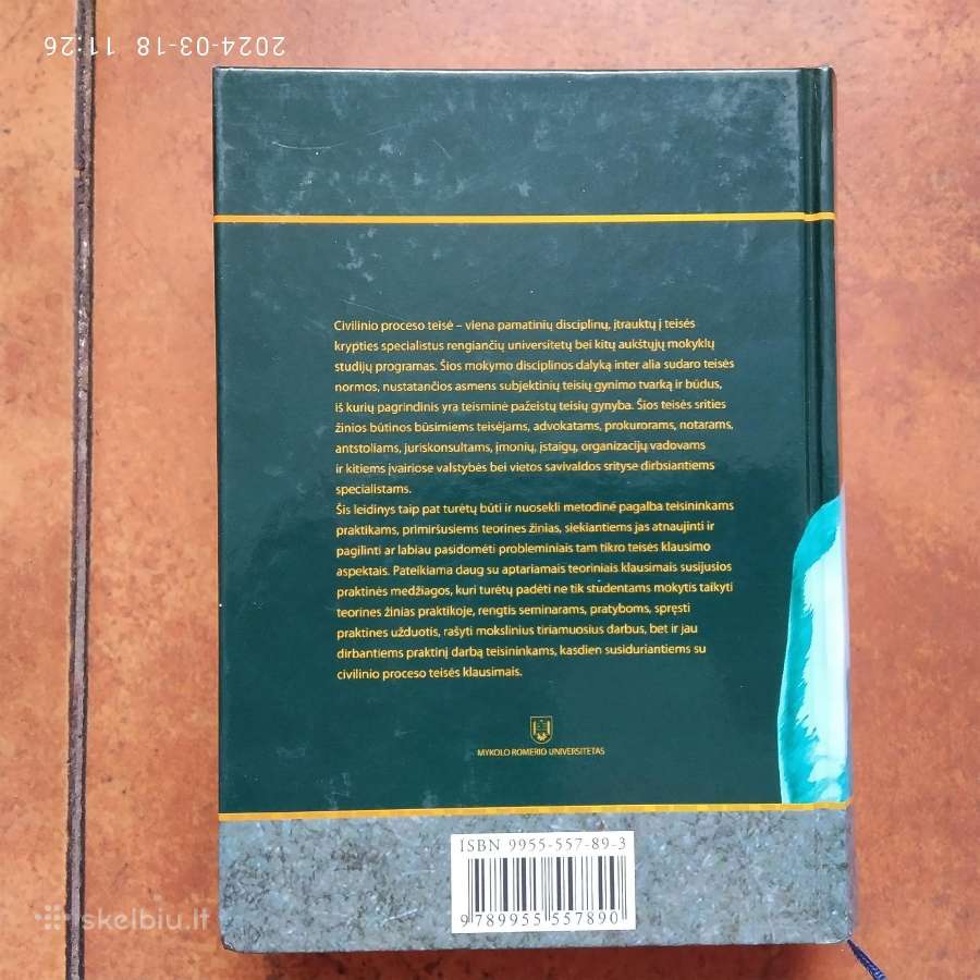 A. Driukas V. Valančius "Civilinis procesas" 2006m - nuotraukos Nr. 13