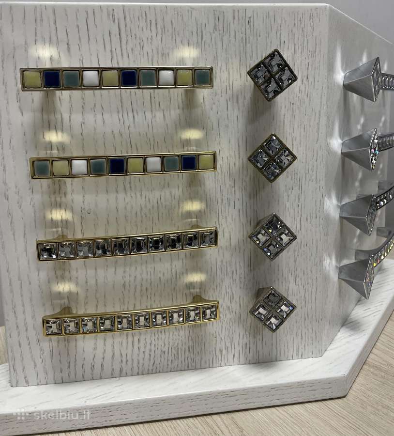 Swarovski baldinės rankenėlės - nuotraukos Nr. 2