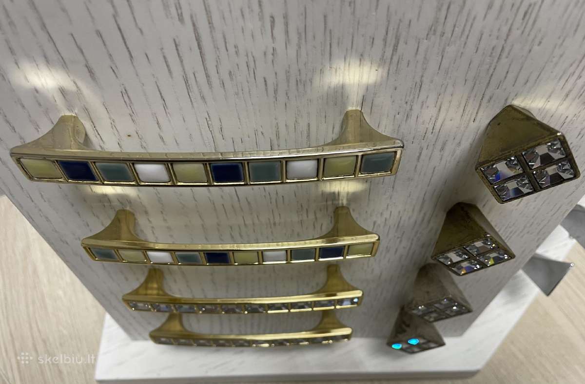 Swarovski baldinės rankenėlės - nuotraukos Nr. 4