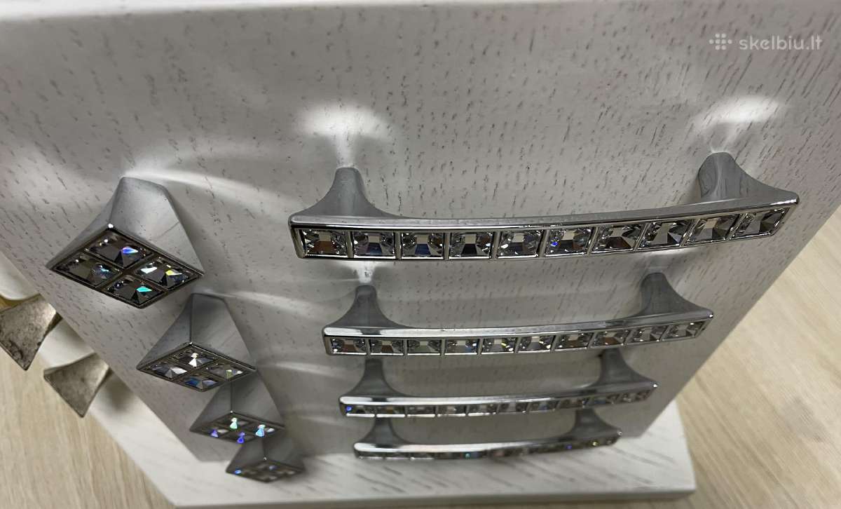 Swarovski baldinės rankenėlės - nuotraukos Nr. 5