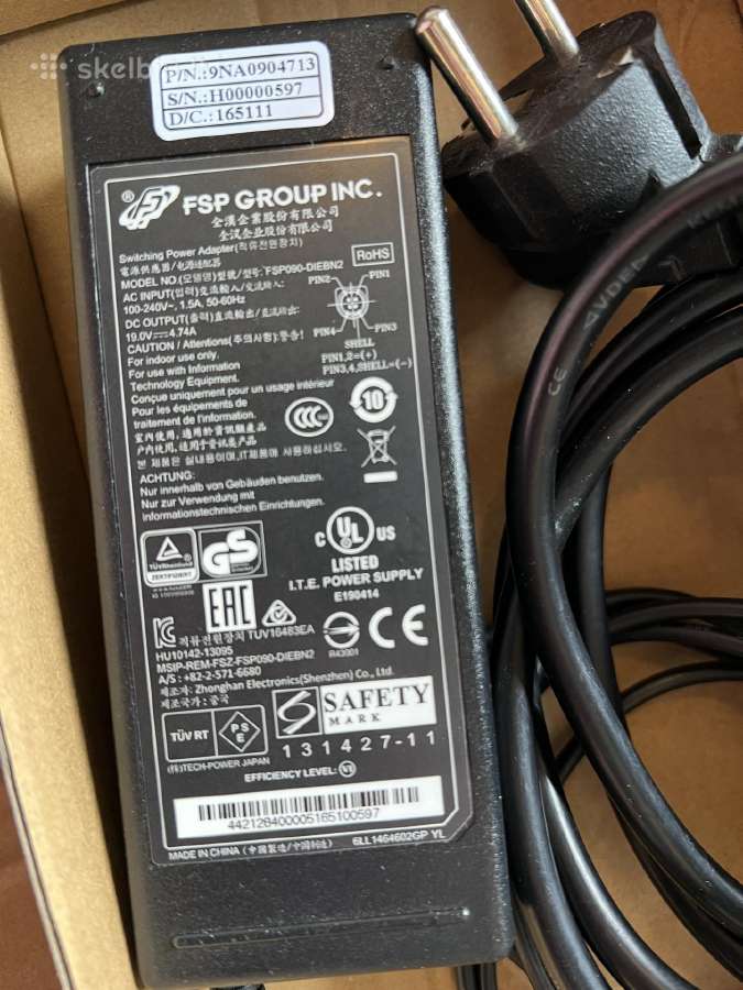 Originalus Getac įkroviklis - nuotraukos Nr. 2