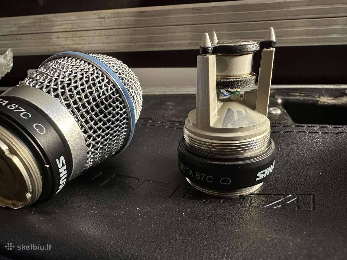 Shure Beta 87c kapsulės - nuotraukos Nr. 4