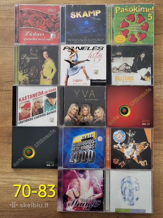 Parduodami lietuviški CD - nuotraukos Nr. 4
