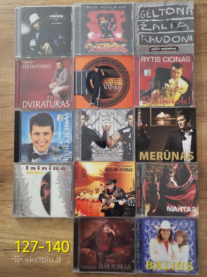 Parduodami lietuviški CD - nuotraukos Nr. 3