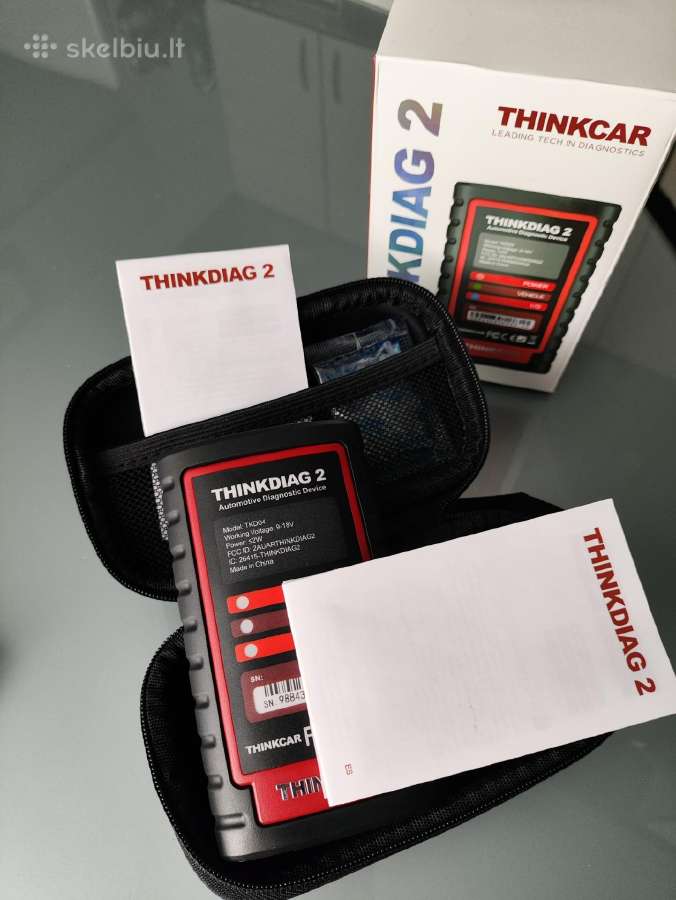 Thinkdiag 2 , Originali profesionali įranga - nuotraukos Nr. 3
