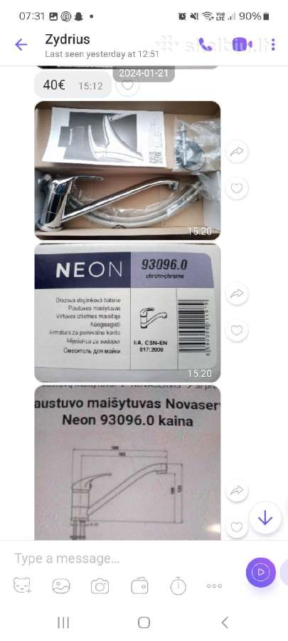 Maišytuvai vandens - nuotraukos Nr. 13