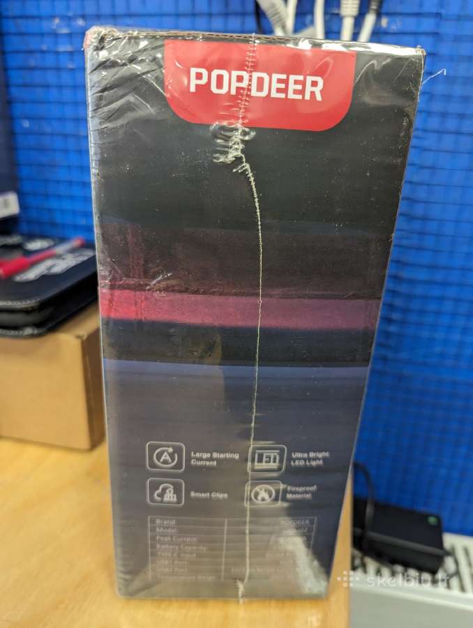 Popdeer Pd-j02 Jump starteris, užvedėjas, būsteris - nuotraukos Nr. 4