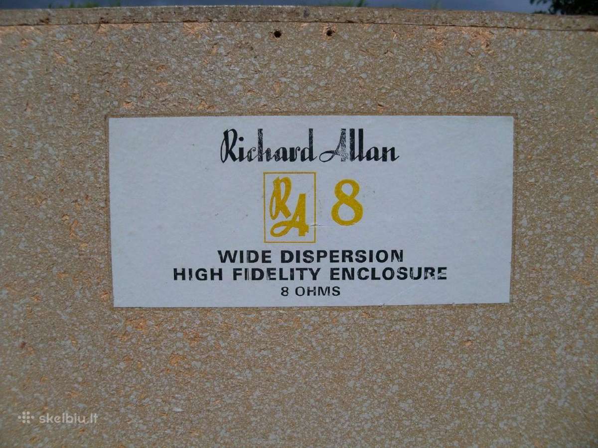 Audes. Richard Allan. B&w Dm12, v201. Kef, - nuotraukos Nr. 16