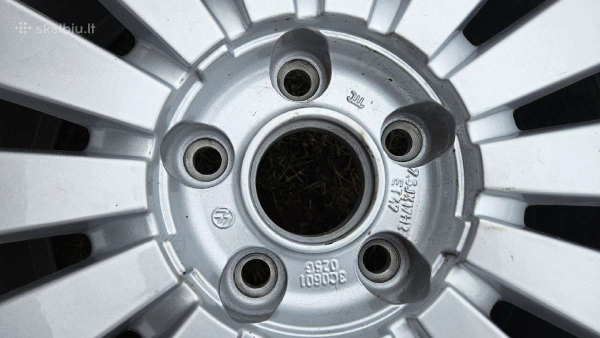 Visiškai naujas W/ Audi ratas su nauja padanga. - nuotraukos Nr. 3