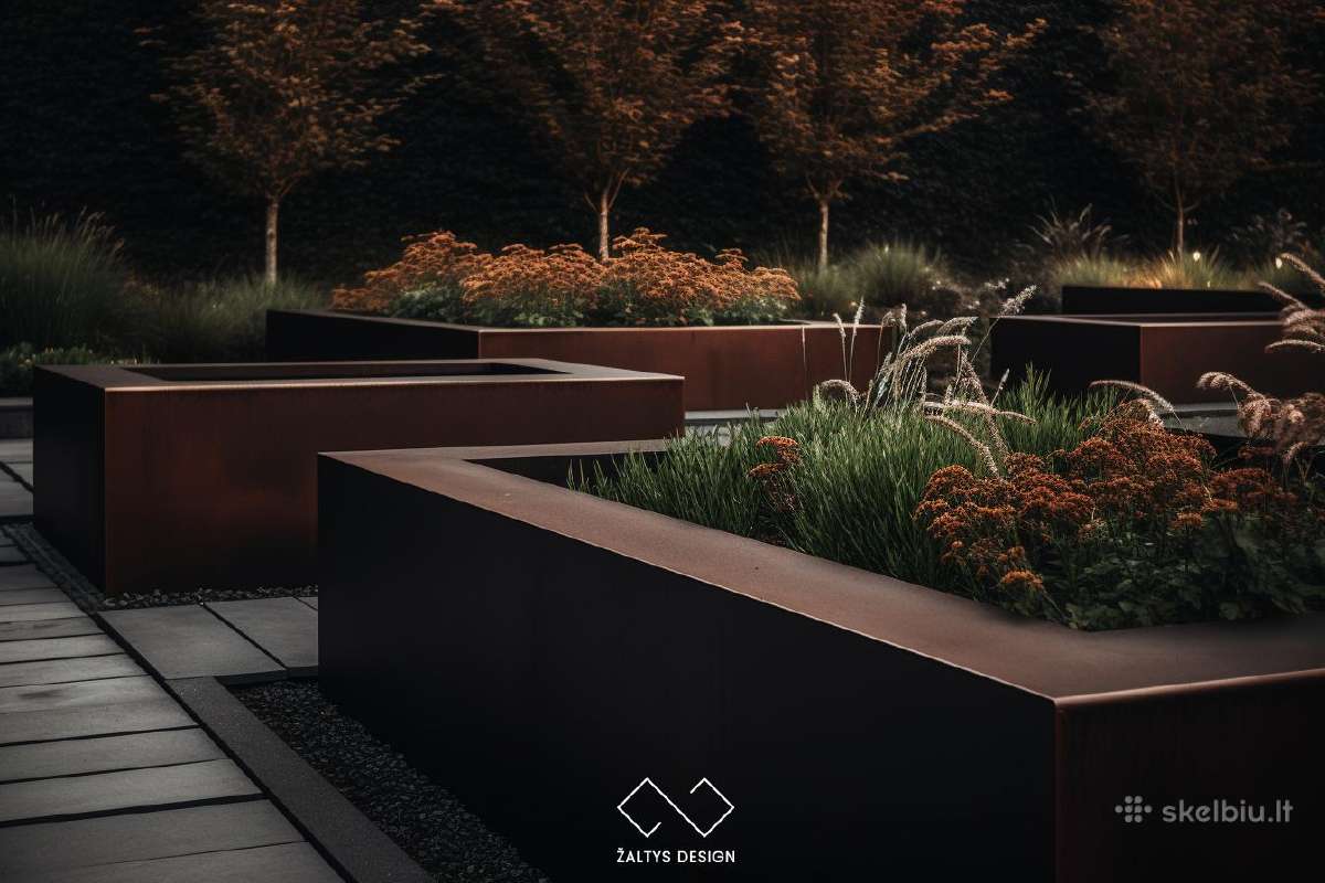 Corten plieno pakeltos lysvės - nuotraukos Nr. 6
