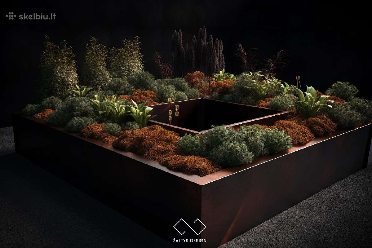 Corten plieno pakeltos lysvės - nuotraukos Nr. 9