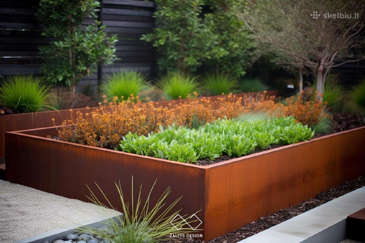 Corten plieno pakeltos lysvės - nuotraukos Nr. 10