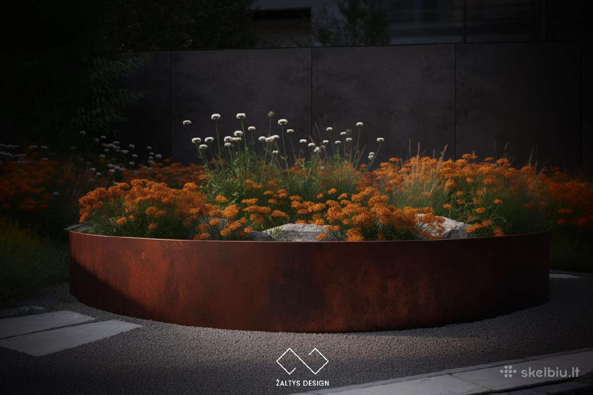 Corten plieno pakeltos lysvės - nuotraukos Nr. 11