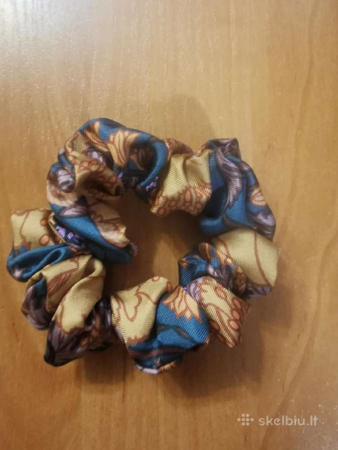 Naturalaus silko plaukų gumytes - nuotraukos Nr. 7