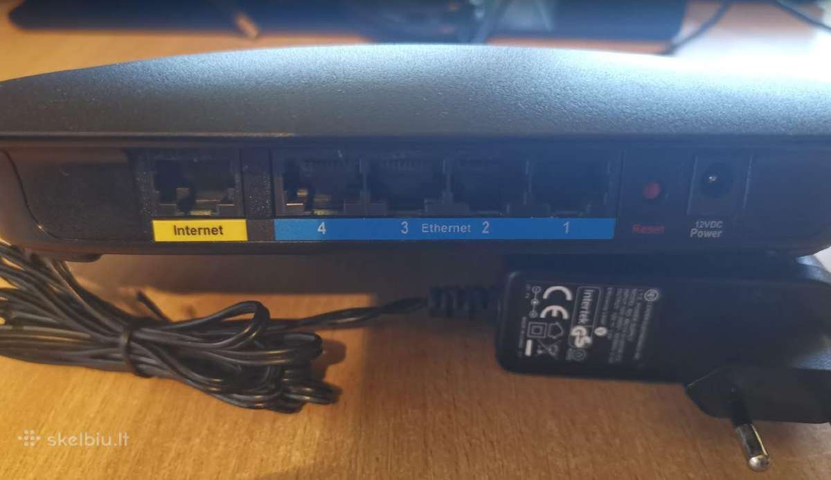 Maršrutizatorius Cisco Linksys Wrt120n - nuotraukos Nr. 3