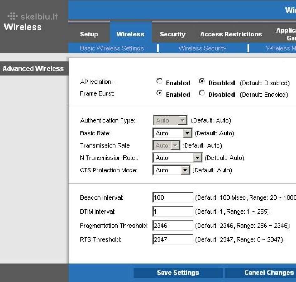 Maršrutizatorius Cisco Linksys Wrt120n - nuotraukos Nr. 5