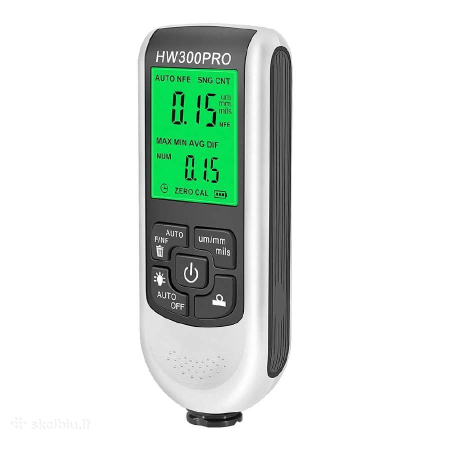 Naujas dažų storio matuoklis Hw-300 Pro - nuotraukos Nr. 3