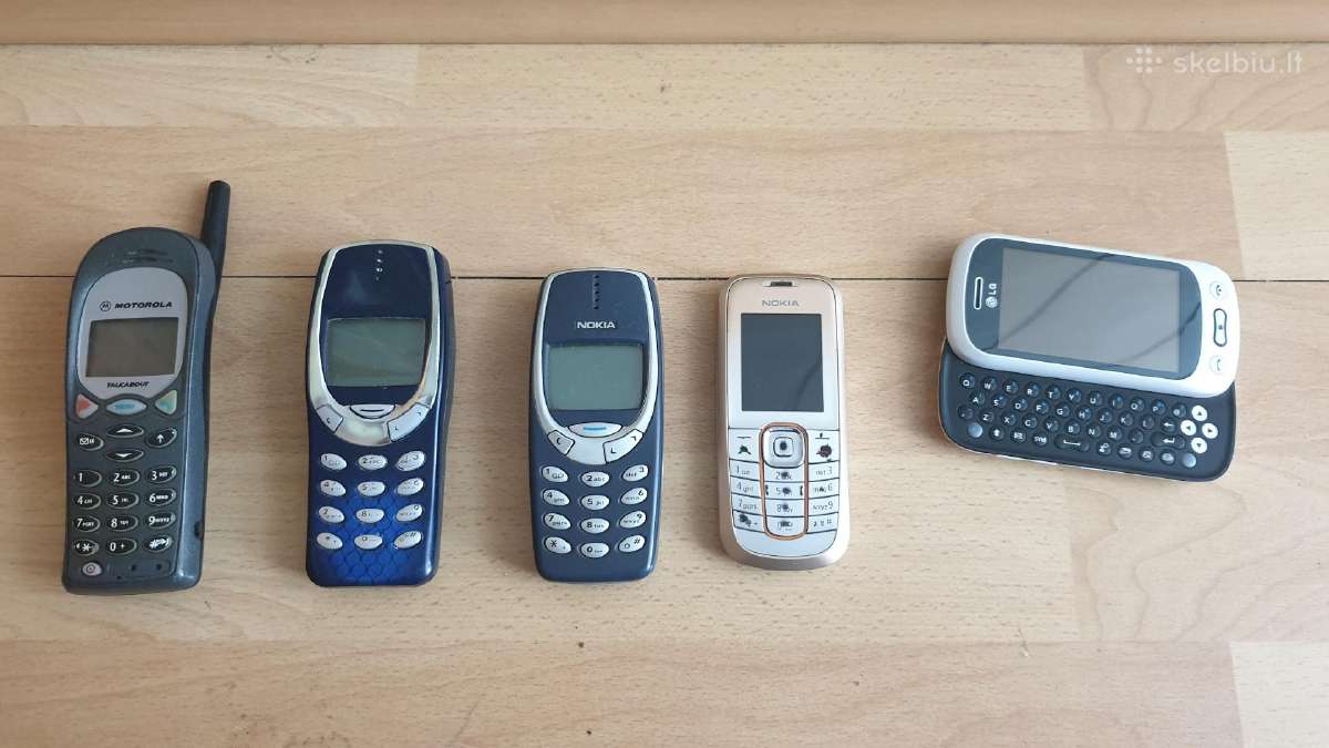 Mygtukų telefonai ir išmanieji telefonai - nuotraukos Nr. 9