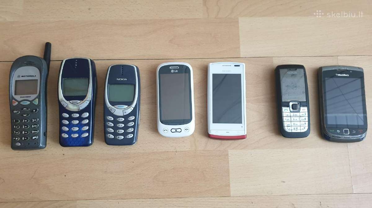 Mygtukų telefonai ir išmanieji telefonai - nuotraukos Nr. 8
