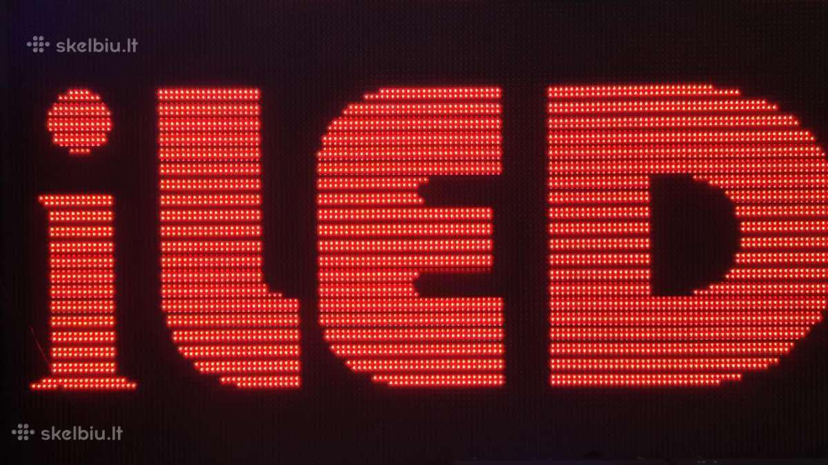 LED švieslentes,LED begancios reklamos - nuotraukos Nr. 5