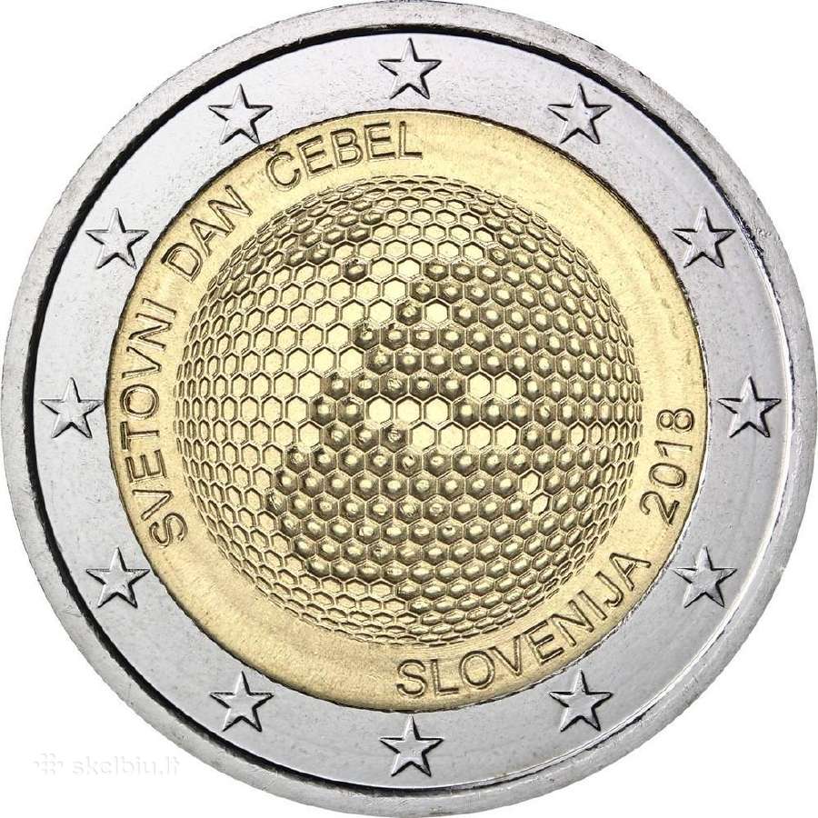Slovėnijos proginės 2€ monetos (Unc) Atnaujintas - nuotraukos Nr. 5