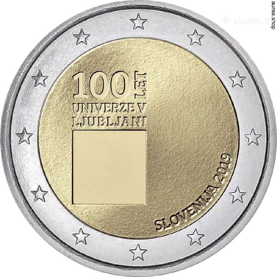 Slovėnijos proginės 2€ monetos (Unc) Atnaujintas - nuotraukos Nr. 6
