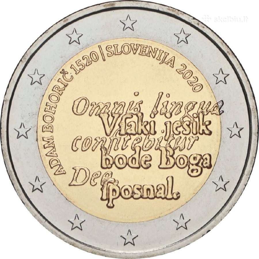 Slovėnijos proginės 2€ monetos (Unc) Atnaujintas - nuotraukos Nr. 7