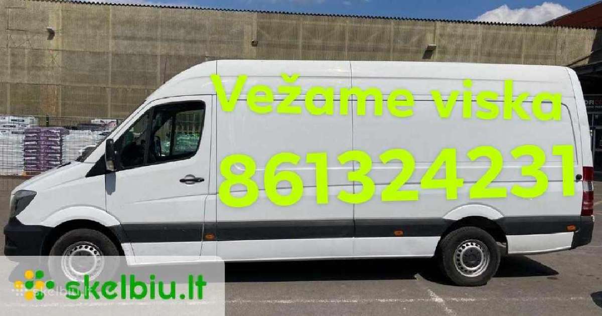 Vežame viską