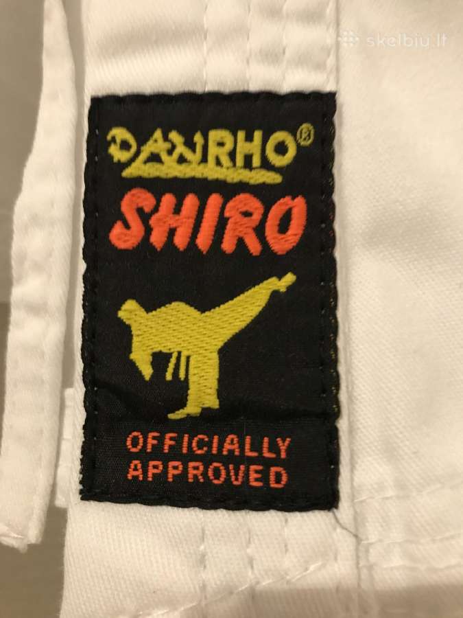 Karate kimono Danrho Shiro 180cm - nuotraukos Nr. 4