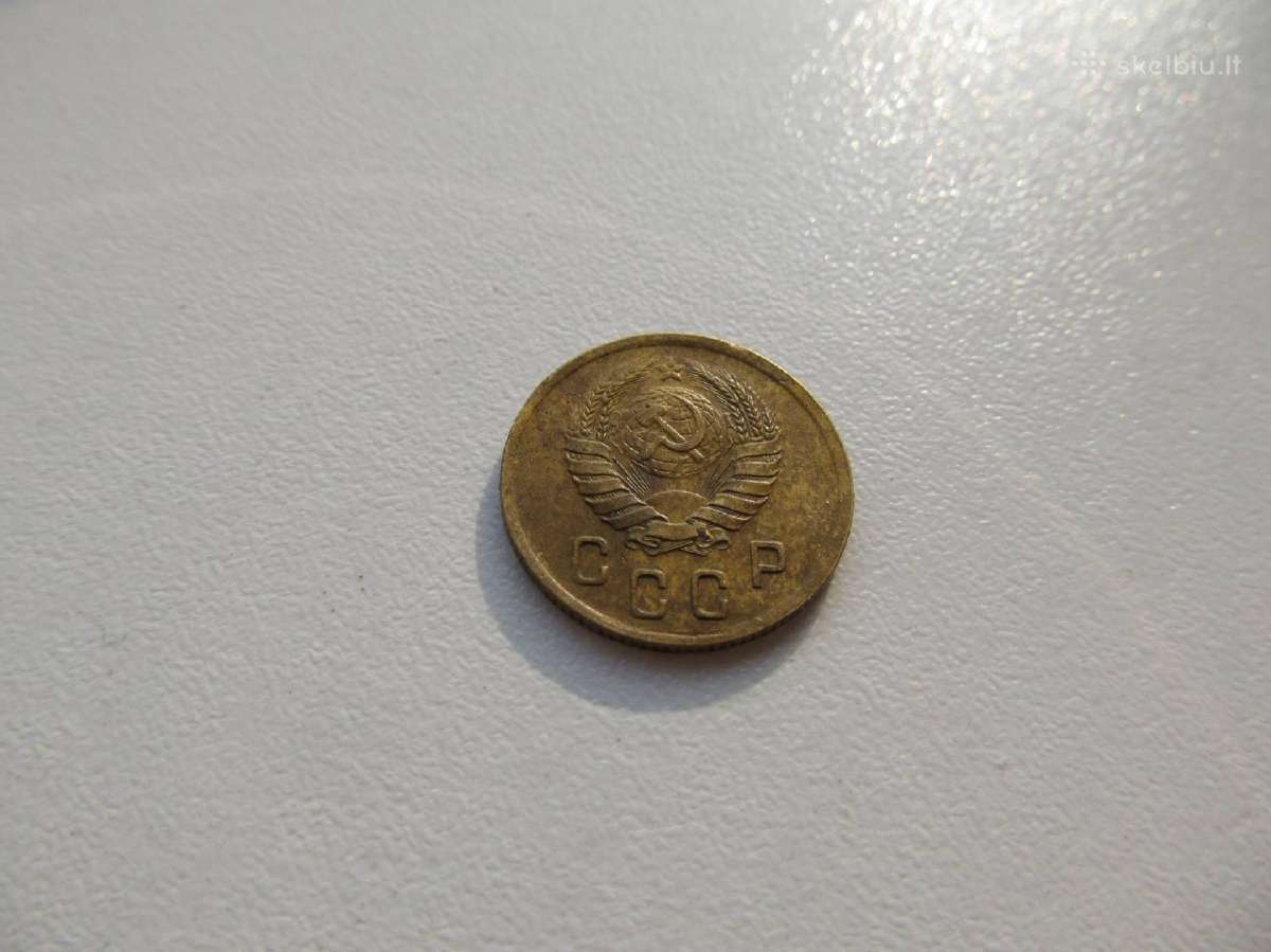 2 kapeikos , CcCCCP , 1940. - nuotraukos Nr. 2