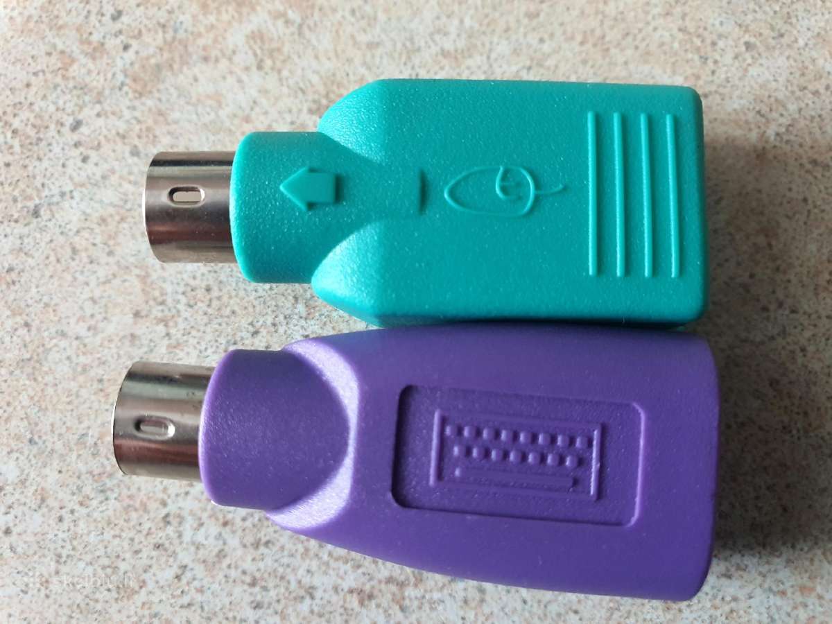 Usb į Ps2 pelės ir klaviatūros adapteris - nuotraukos Nr. 2