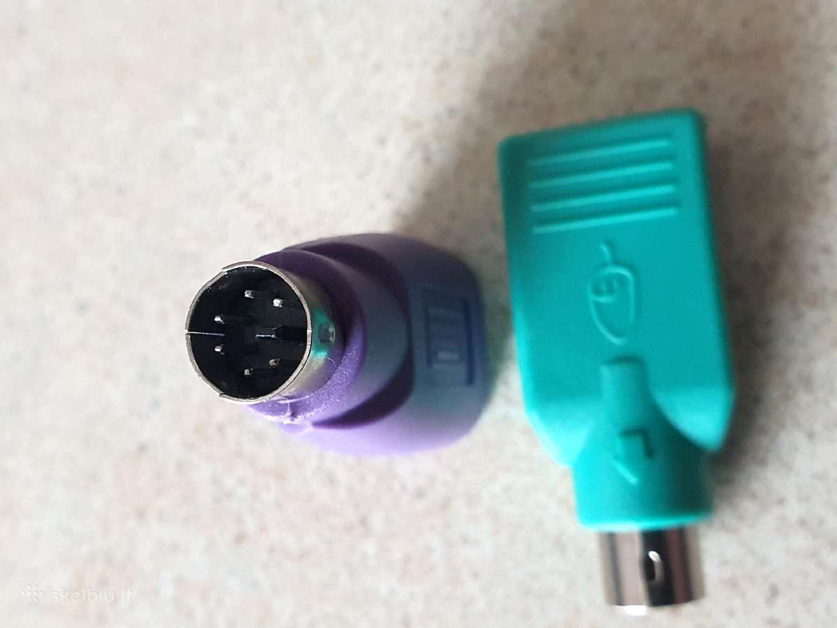 Usb į Ps2 pelės ir klaviatūros adapteris - nuotraukos Nr. 6