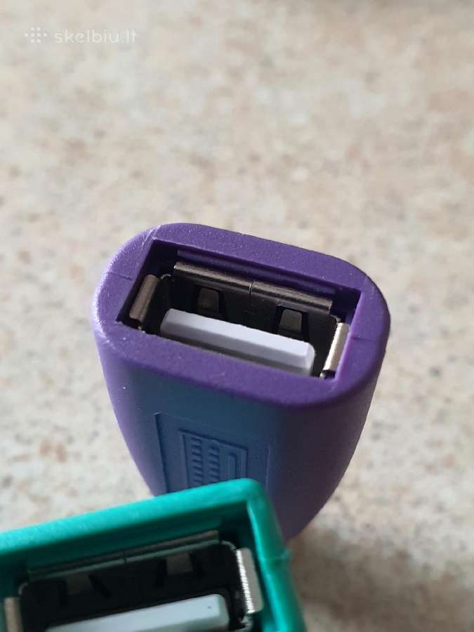 Usb į Ps2 pelės ir klaviatūros adapteris - nuotraukos Nr. 7
